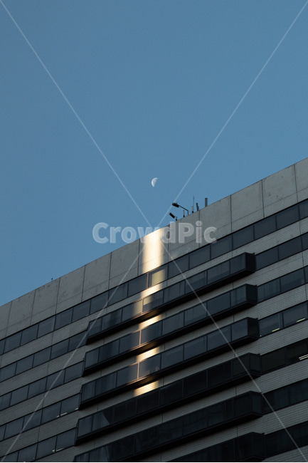 달,빛,건물,하늘,사무실건물,officebuilding,building,건축물,건물외관,exterior,building,structure,architecture,construction