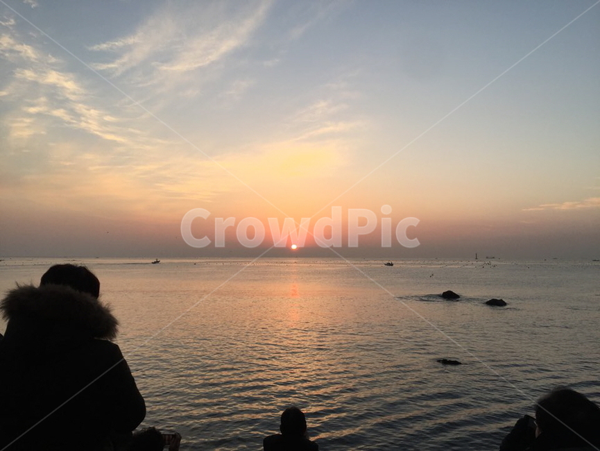 일출,겨울바다,해변,새해,바닷가,자연,풍경,nature,landscape,outdoors,옥외,sky,하늘