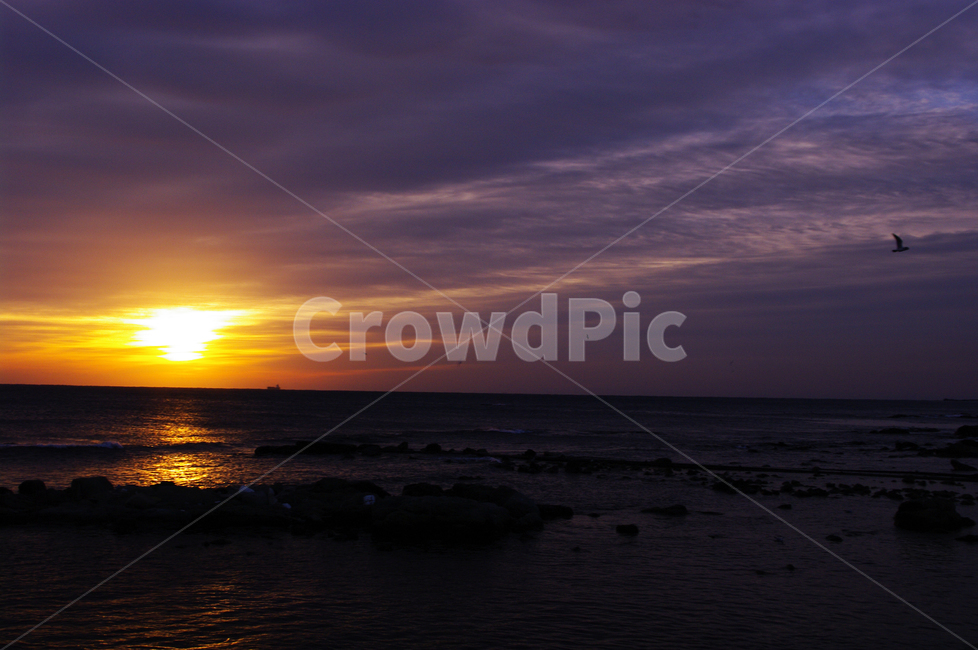 바다,하늘,구름,풍경,해맞이,일출,sunrise,자연,풍경,nature,landscape,outdoors,옥외,sunset,일몰,red sky,붉은 하늘,sky,dusk,황혼,dawn,새벽,sunlight,햇빛