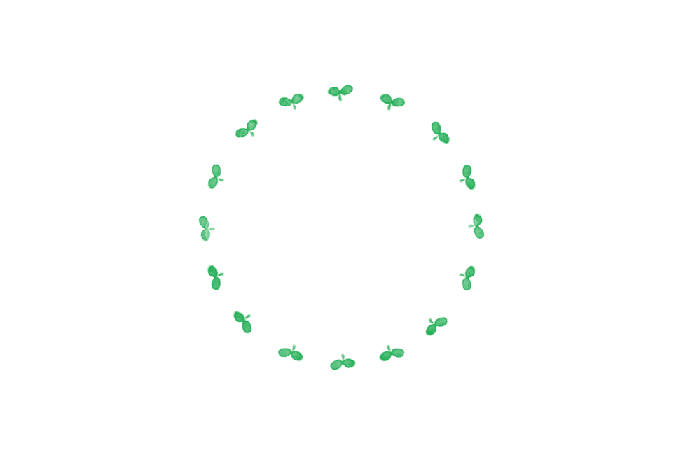 새싹,초록,원,프레임,frame,꽃,리스,배경,스탬프,stamp,누끼,remove background