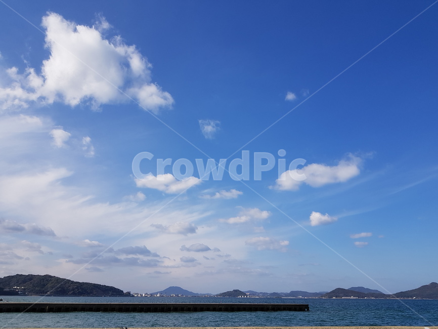 바다,여름,구름,자연,풍경,일본,sea,cloud,nature,landscape,japan,fukuoka,외국바다,해외바다
