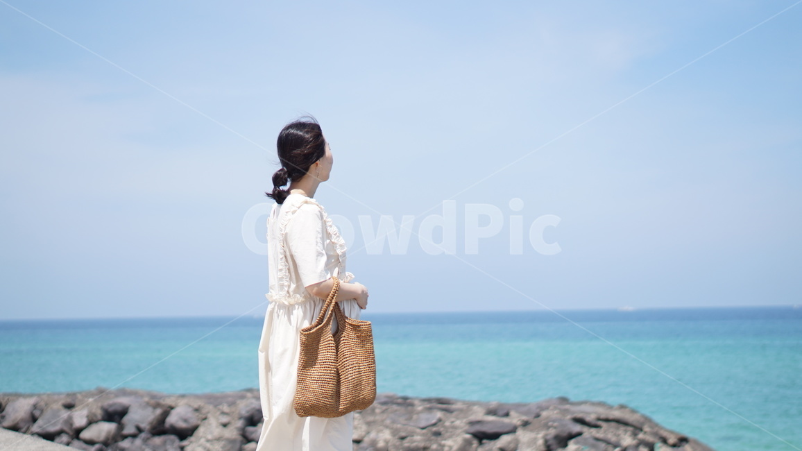 만삭,여자옆모습,태교,임신,육아,여자,의복,의류,clothing,바다,애메랄드,방파제,협재해수욕장,사람,인물,인간,human,person,여성,여자,woman,female,lady