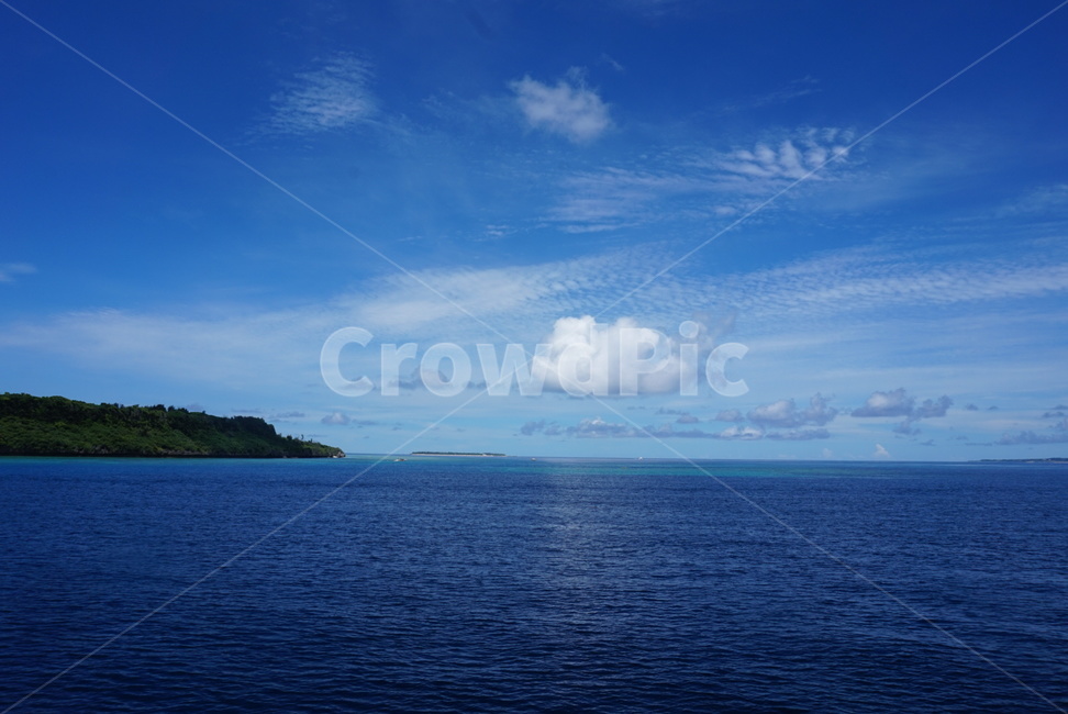구름,하늘,바다,파랑,뭉게구름,수평선,sea,해변,섬,배,육지