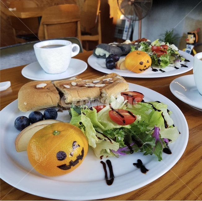 카페,조식,아침,breakfast,salad,귤,샐러드,빵,음식,식재료,요리,food,cook,meal,dishes,food reserves,아침식사,조식,브런치,breakfast,brunch
