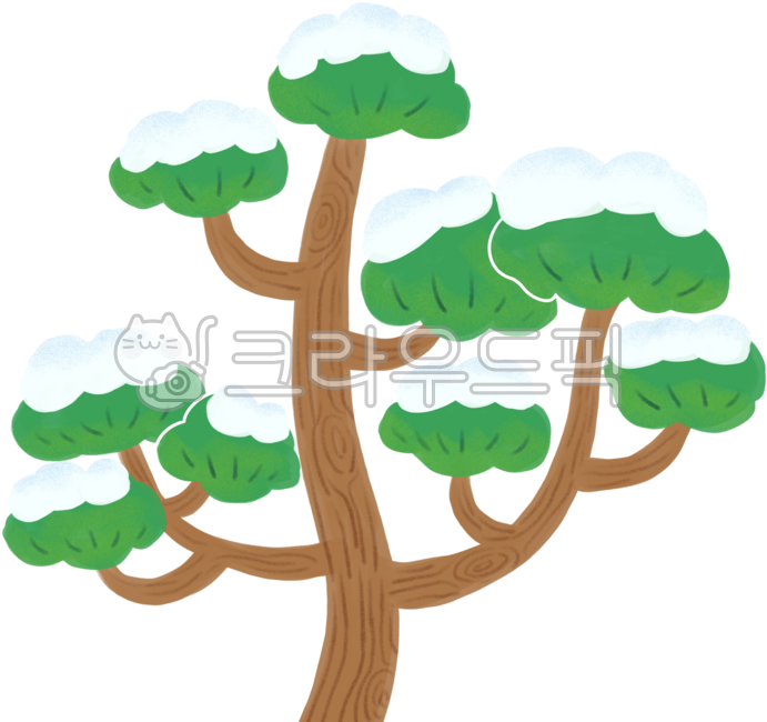 소나무,나무,소나무일러스트,나무일러스트,한국전통,전통,눈내린나무,tree,겨울나무,눈쌓인나무,나뭇가지,솔나무,나무그림