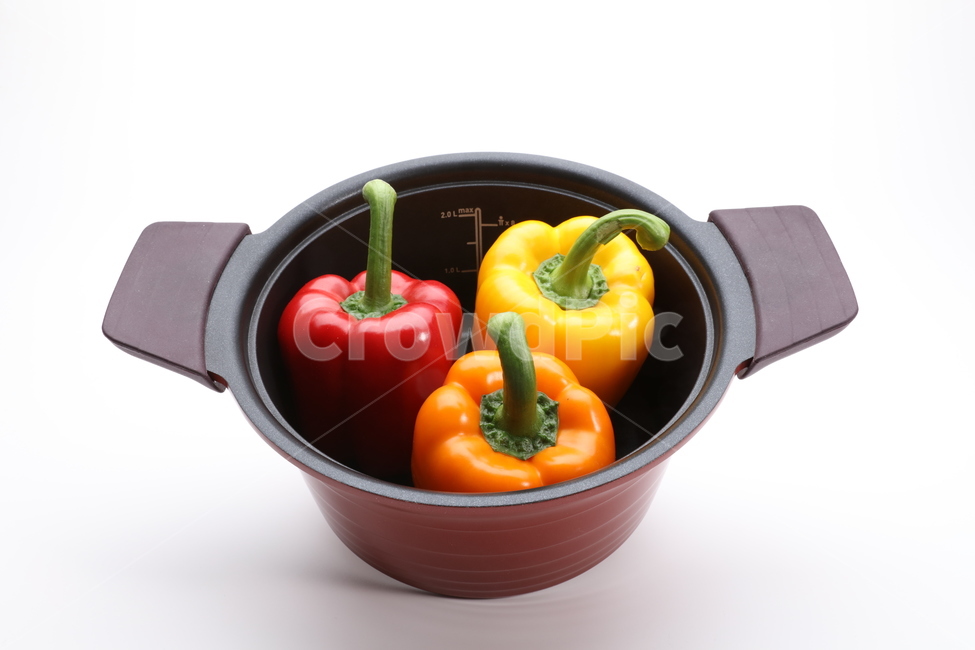 냄비,주방,파프리카,식기,채소,음식,식재료,요리,food,cook,meal,dishes,food reserves,채소,야채,vegetables
