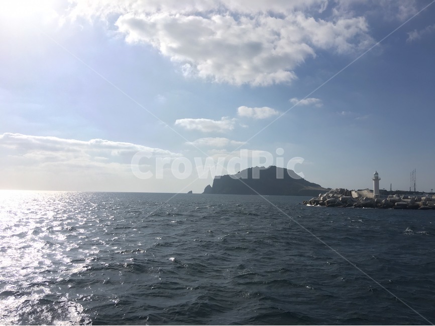 ocean,clear sky,sight,Jeju Island sea