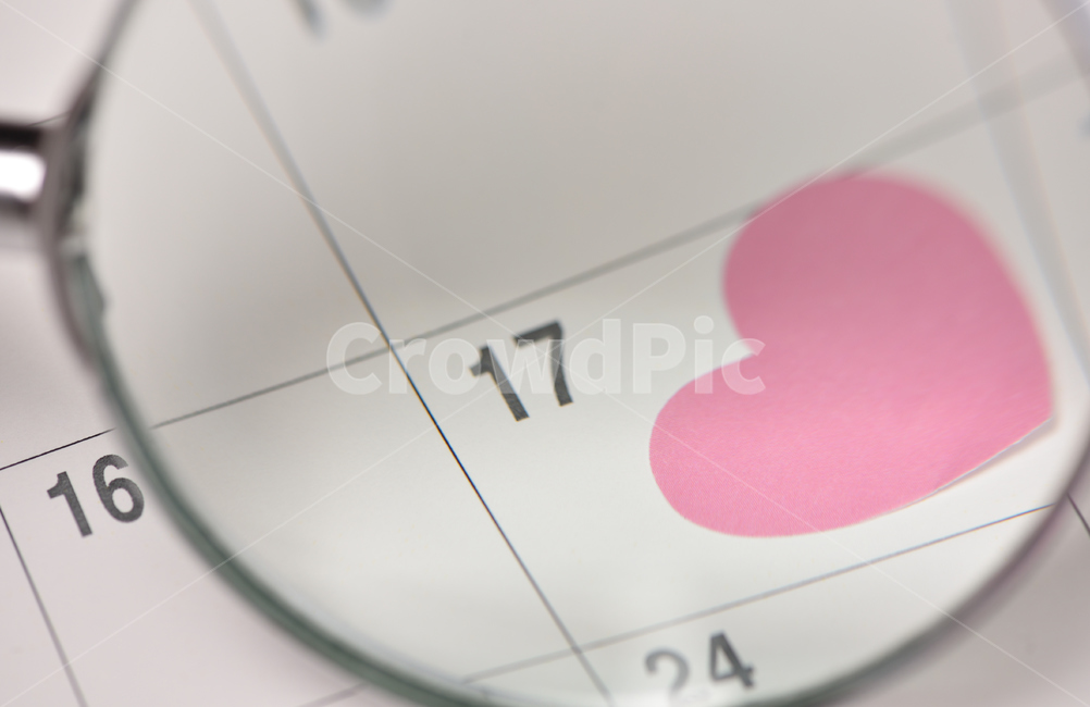 calendar,calender,Anniversary,17th,heart,Anniversary mark,heart sign,schedule,reading glasses,Calendar display,Schedule display,Dday