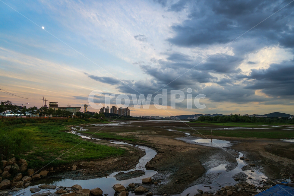 저수지,호수,하늘,구름,풍경,자연,나무,자연,풍경,nature,landscape,도시,city,outdoors,옥외,water,물