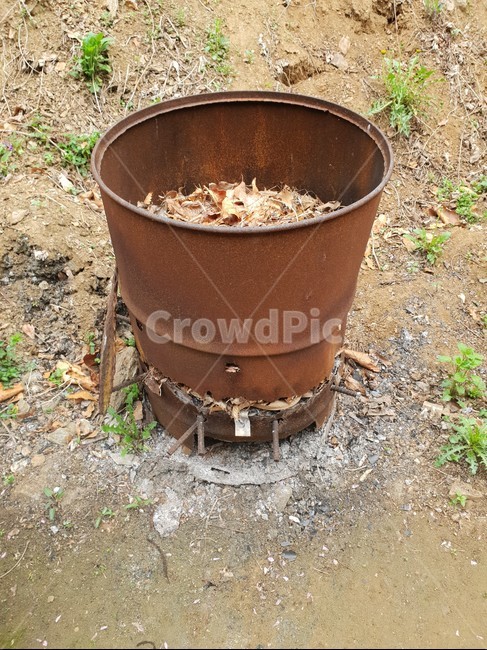 소각,깡통,드럼통,불조심,소각장,태우는곳