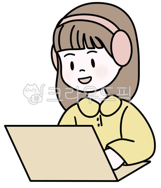 Listening to music,listening,Im sorry,keyboard,study,study hard,Ingang,Internet lecture,kagong,laptop,earphone,headphone,cafe study,Girl listening to online lectures,Study Cafe,girl listening to music,hitter