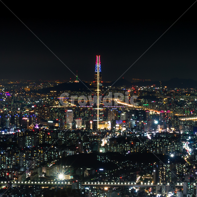 nature,자연,outdoors,옥외,landscape,경치,scenery,풍경,aerialview,조감도,서울,롯데타워,야경,야경,밤,풍경,nightscape,night,landscape,도시,city,한국도시풍경,한국도시경관,korea cityscape