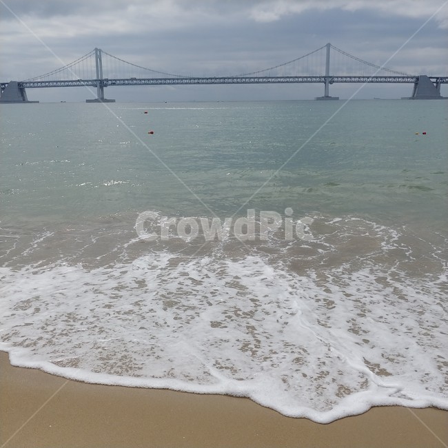 부산,해변,여름,바다,파도,차분한,시원한,풍경,바다풍경,모래,모래해변