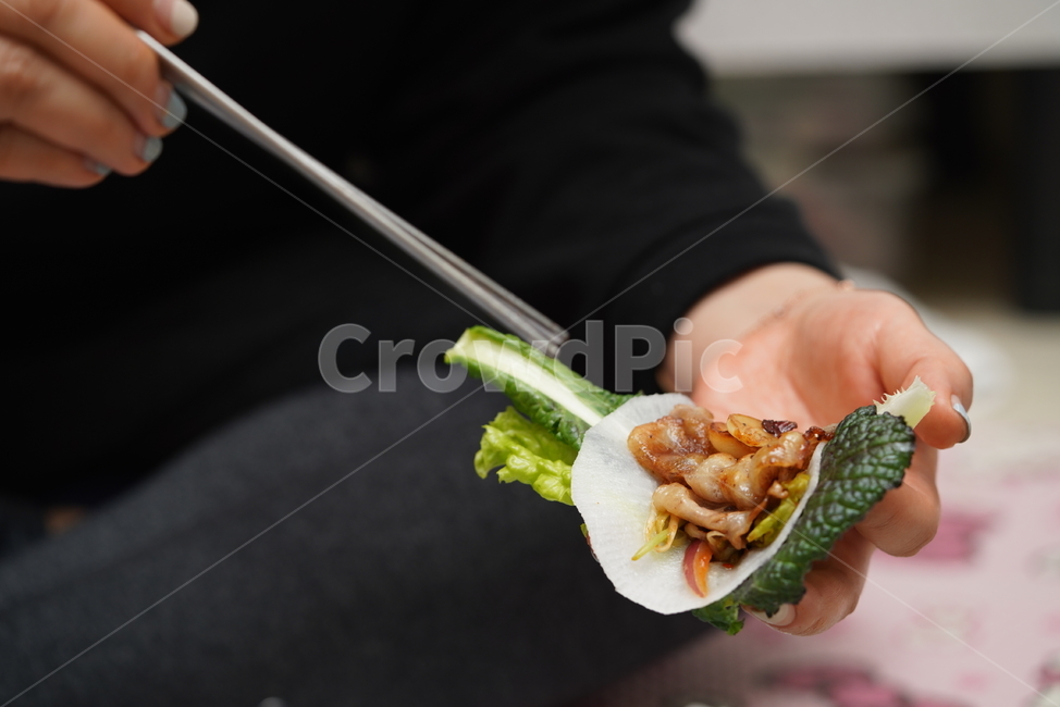 고기,육류,쌈,야채,한식,식사,안주,채소,육식,먹거리,음식