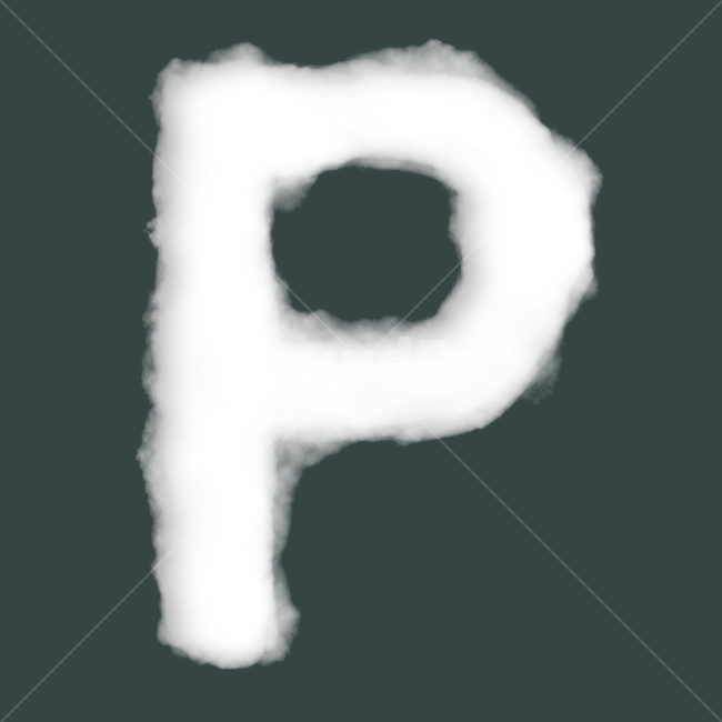 구름,알파벳,타이포그래피,폰트,p,cloud,그래픽,일러스트레이션,graphic,illustration