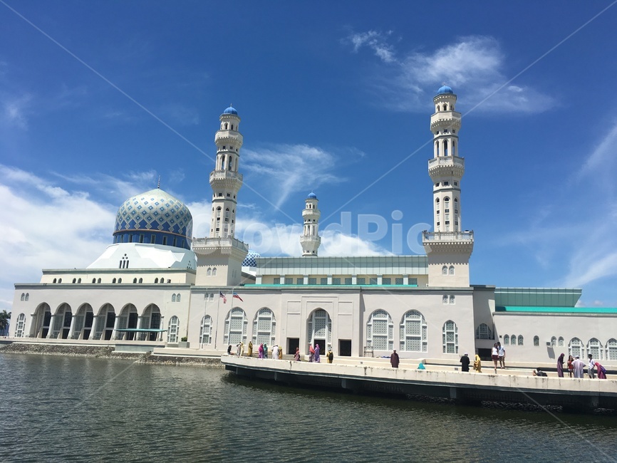 코타키나발루,말레이시아,블루사원,bluemosque,architecture,랜드마크,사원,landmark