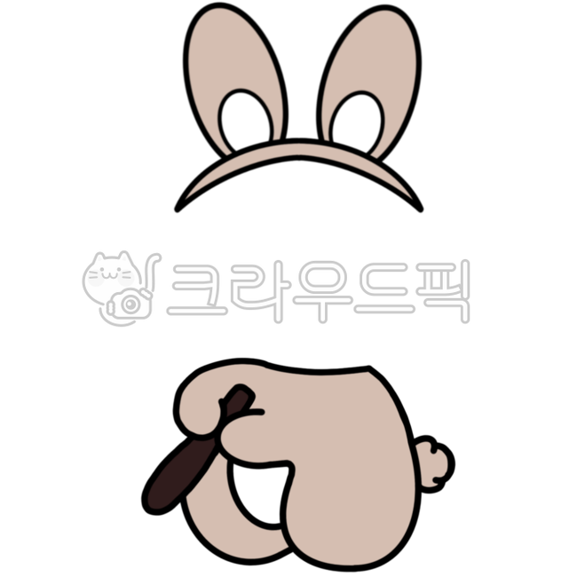 moon rabbit,rabbit synthesis,rabbit,rabbit design,Rice cake mill,rabbit illustration