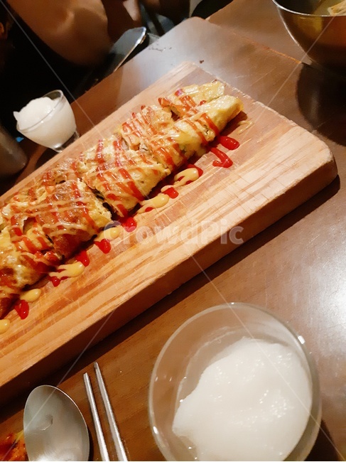 계란말이,술자리,막걸리,술,음식,맛있는,예쁜