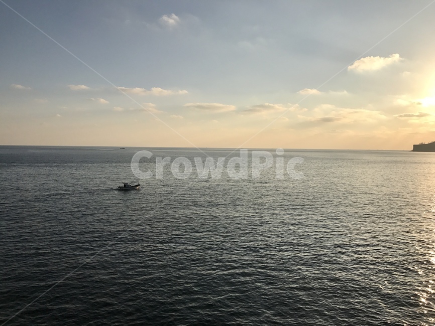 제주도,바다,레드,빛,해안선,배