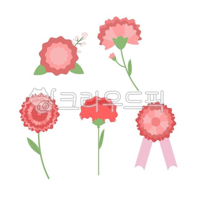 카네이션,꽃,브로치,어버이날,스승읜날,꽃선물