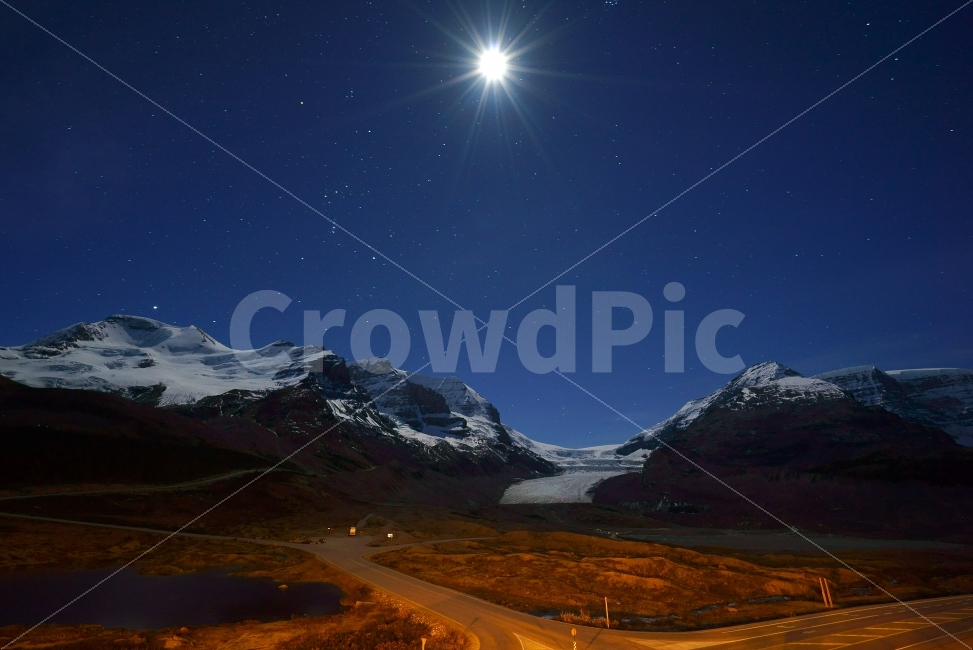 ColumbiaIcefield,컬럼비아아이스필드,컬럼비아밤,록키마운틴,록키야경,밴프,캐나다여행,캐나다자연,별빛,별헤는밤,야경,Canada,RockyMountains,자연,풍경,nature,landscape,야경,밤,nightscape,night,해외,외국,세계,foreign,oversea,world,outdoors,옥외