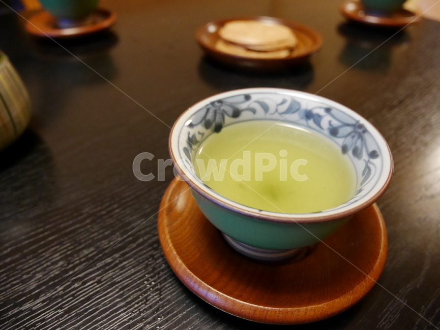 일본,차,찻잔,전통,녹차