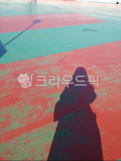 Red,green,shadow,busan,paint,floor