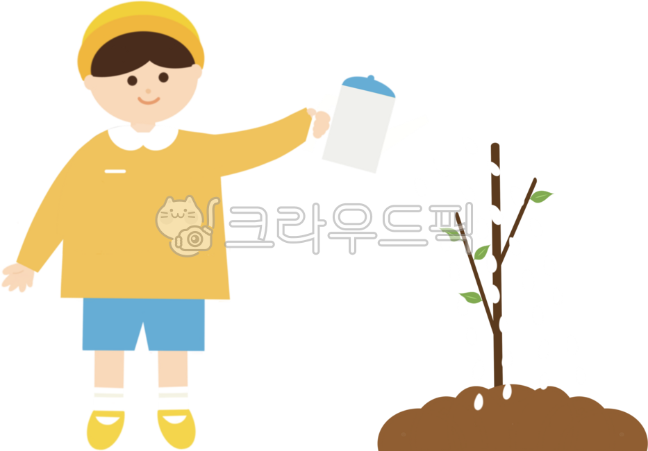 Arbor Day,environmental image,Earth Day,nature,environment,nature conservation,earth,tree planting,watering can,children,boys,environmental protection,environment day