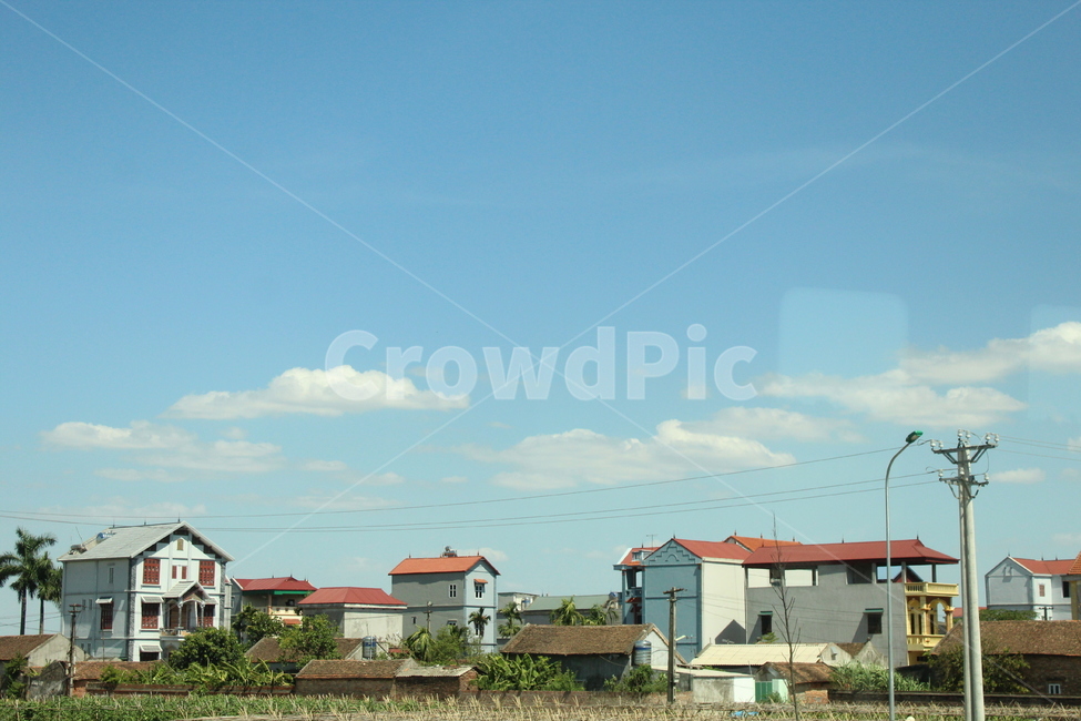 building,nature,건물,outdoors,옥외,자연,구름,가로등,마을,시골마을,풍경