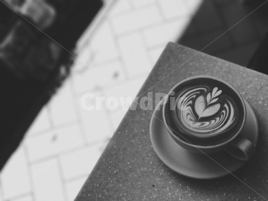 커피,라떼아트,coffee,latteart,커피음료,커피,카페,coffee,cafe,감성,sensible,feeling,흑백,모노톤,monochrome,black and white