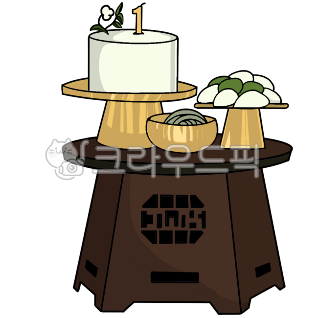 돌잔치, 돌, 한복, 돌잔치합성, 돌상, 사진,이미지,일러스트,캘리그라피 - 재피작가