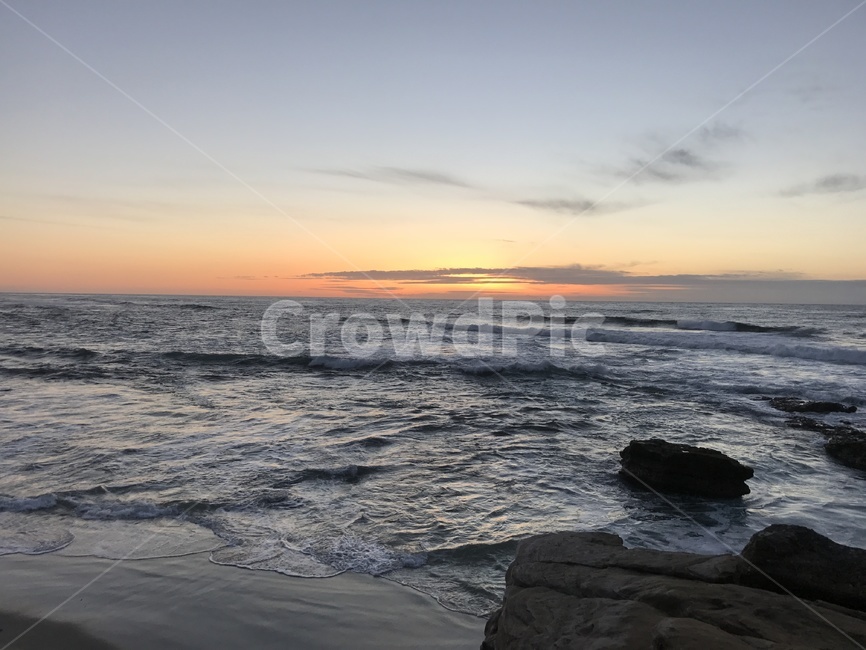 water,usa,america,sandiego,seaport,샌디에고,sunset,노을,바다,라호야,lajolla,해변,바다,beach,sea