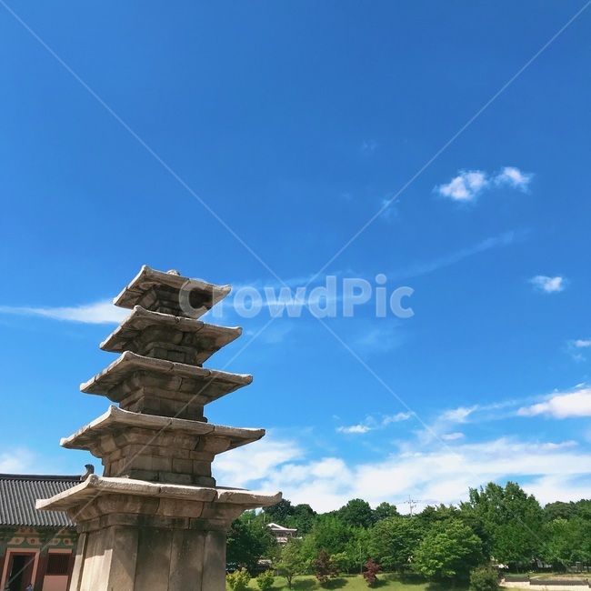 pagoda,탑,temple,건축물,하늘,문화재,조각상,동상,석상,조형물,statue,bronze statue,stone statue