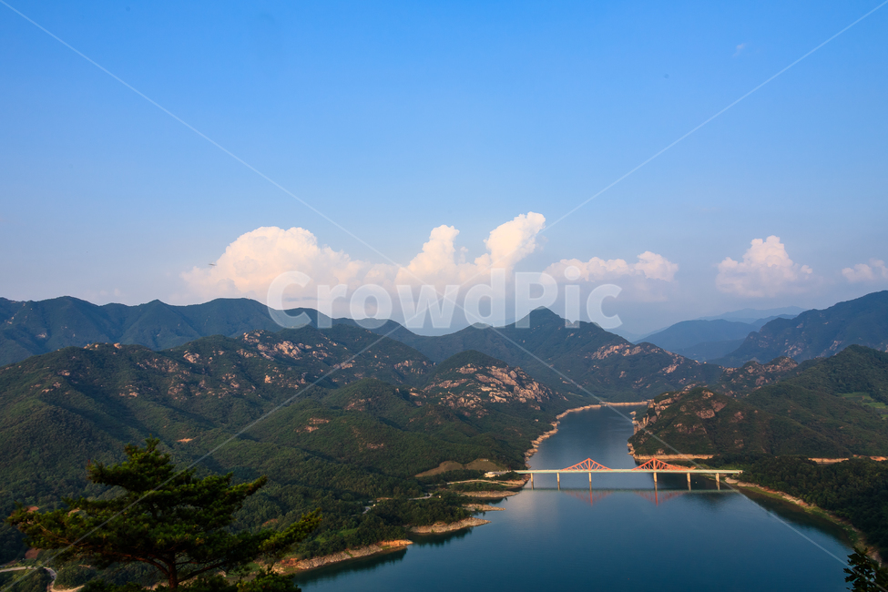 옥순대교,제천,하늘,대한민국,다리,경치,자연,풍경,nature,landscape,한국자연풍경,한국자연경관,korea nature landscape,outdoors,옥외,water,물