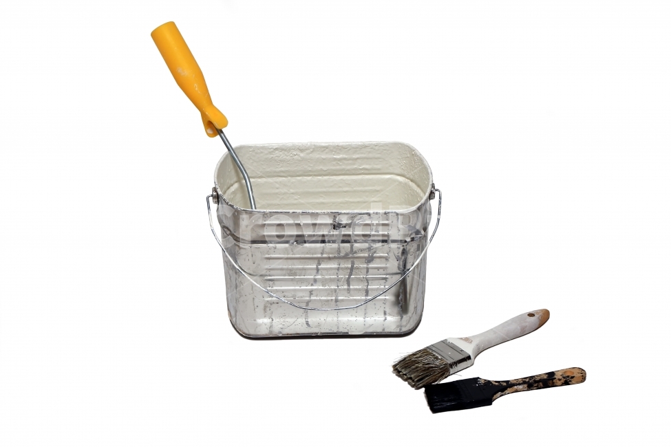 페인트,페인트통,붓,페인트붓,브러쉬,통,작업,캔,깡통,빈깡통,용기,트레이,롤러,DIY,붓통,스틸,철,인테리어,셀프인테리어,안료,도료,누끼,도장,실내,수성페인트,흐르다,흰색,검정색,사용,쓰다,사용된,오래된,붓질,아트,컬러,장비,도색,더러운,디자인,다루다,핸들,공구,일,알루미늄,오염,오브젝트,예술,art,사물,물건,오브젝트,thing,object,matter,누끼,remove background