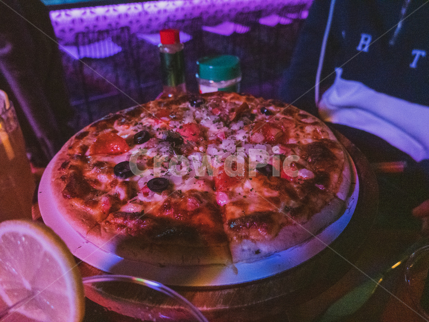 피자,pizza,바,이태원,술집,감성사진