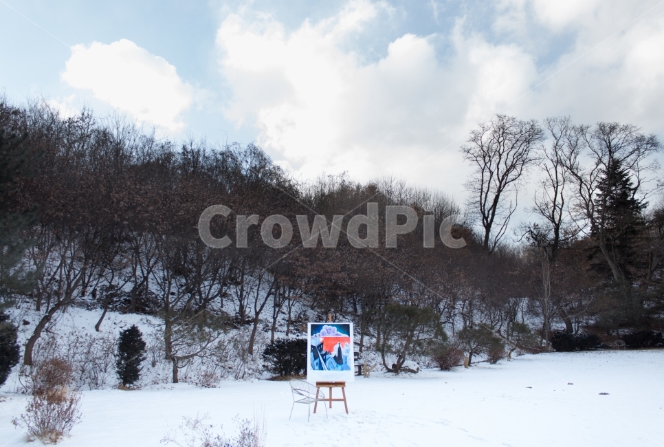 눈,자연,그림,자연친화적,물감,겨울,계절,winter,season,자연,풍경,nature,landscape,예술,art,outdoors,옥외
