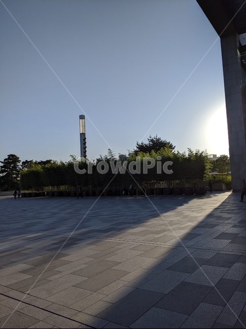 그림자,중앙박물관,용산국립중앙빅물관,빛,건물