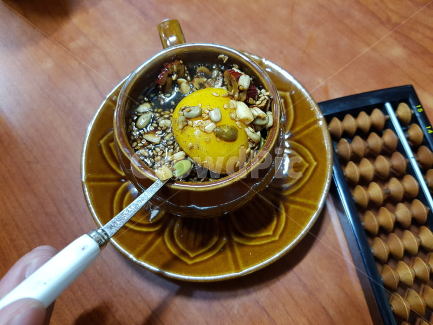 쌍화차,주판,다방,노른자,전통찻집,찻집,쌍화탕