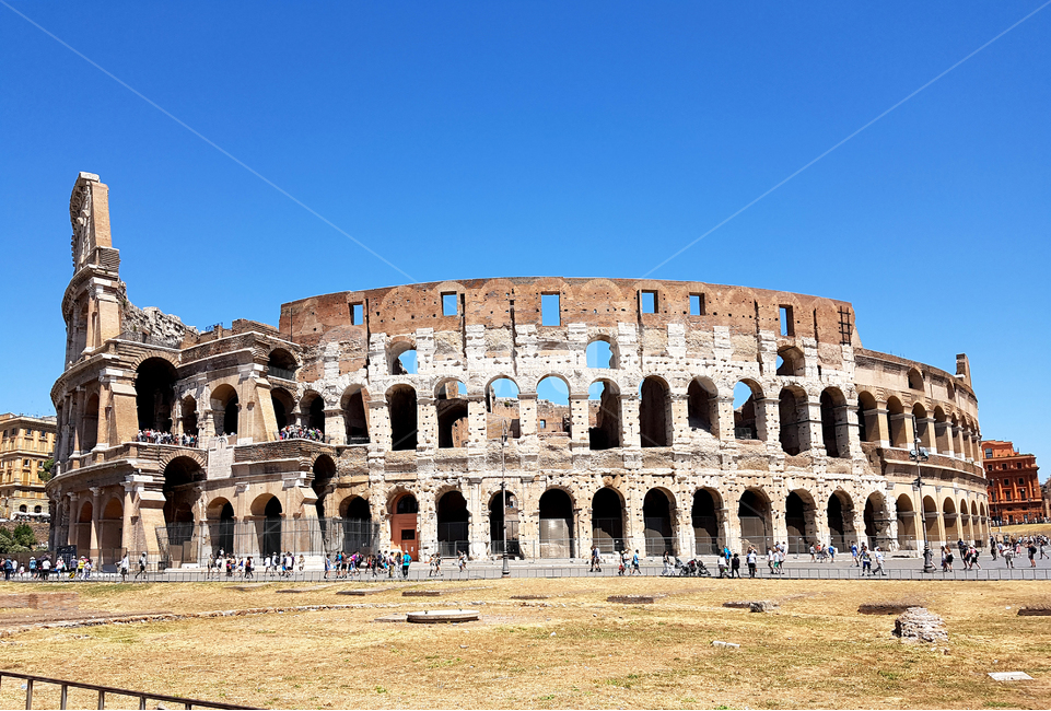 이탈리아,로마,콜로세움,원형경기장,투우사,경기장,고대,유물,유적,하늘,기념물,건물,건축물,landscape