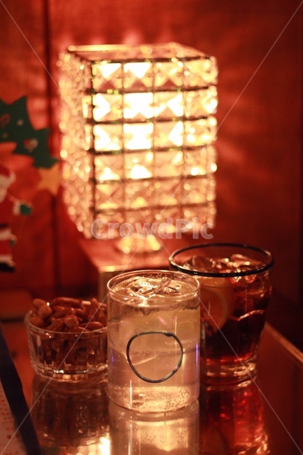 칵테일,cocktail,lights,alcohol,drink,스탠드,조명,산타,크리스마스,glass,술,주류,alcohol