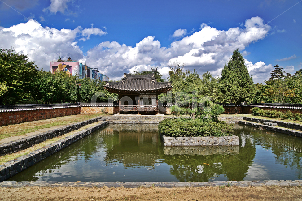 한국전통정원,월미공원,정원,국담원,연못,전통,인천,한국전통,한국문화,korean traditional,korean culture