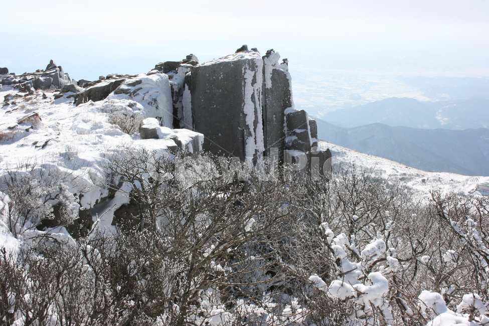 자연,설산,겨울,바위,산,눈