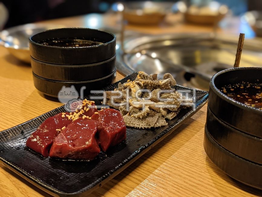 food, 음식, 식사, 생간, 천엽, 사진,이미지,일러스트,캘리그라피 - 크리스틴7작가