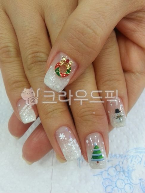 nail,매니큐어,xmasnail,크리스마스젤네일,크리스마스,크리스마스손톱