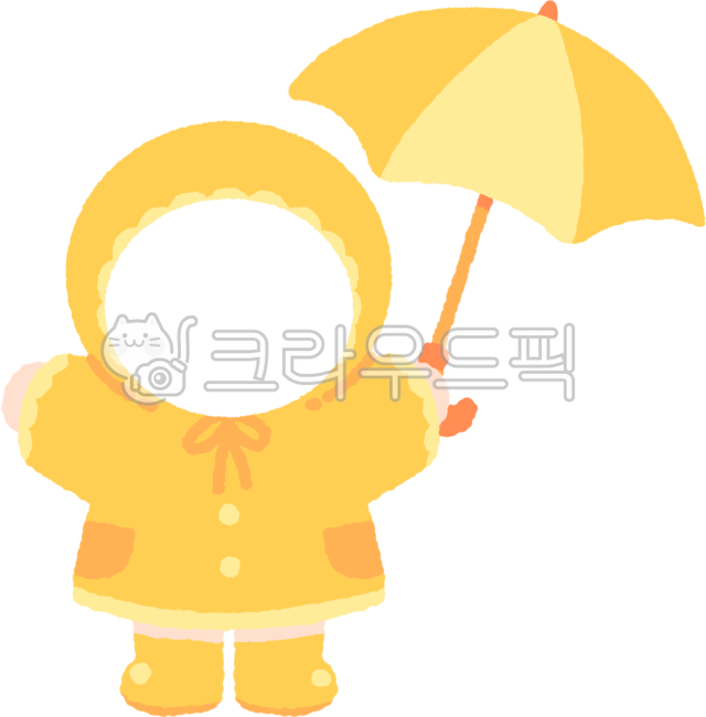Face composite,composite design,umbrella,raincoat,boots,rain,rainy season,weather,kindergarten,daycare