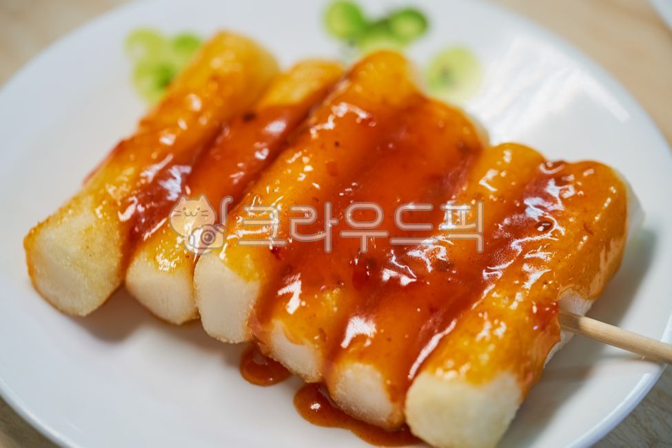 macro,cook,sauce,food,Rice cake skewers,affix,rice cake,tteokbokki,cooking