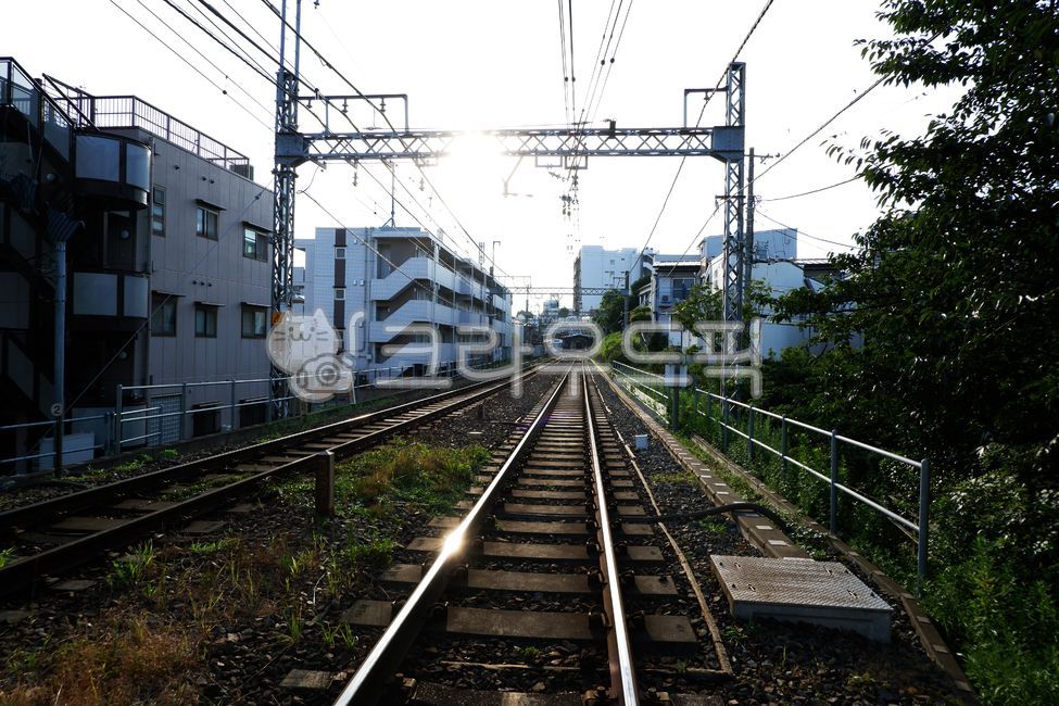 railway, 철도, 레일, 교통, 기찻길, 사진,이미지,일러스트,캘리그라피 - LalaJean작가