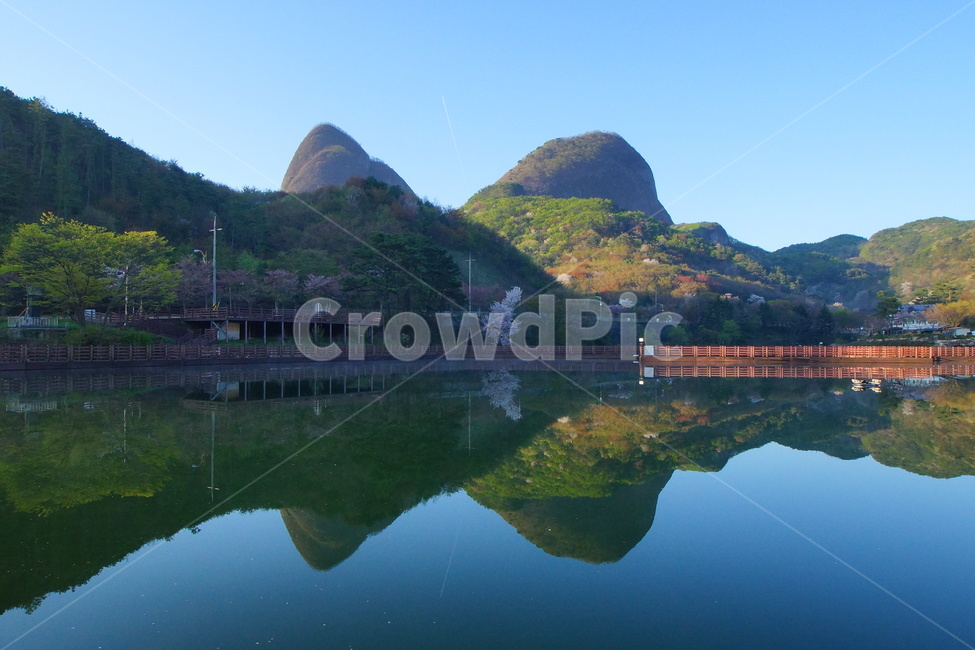 마이산,사양제,반영,진안군,풍경,자연,풍경,nature,landscape,water,물,outdoors,옥외,lake,호수
