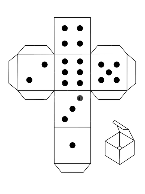 상자,주사위,전개도,상자전개도,주사위평면도,평면도,주사위만들기,dice,box,주사위도안,도안,그래픽,일러스트레이션,graphic,illustration
